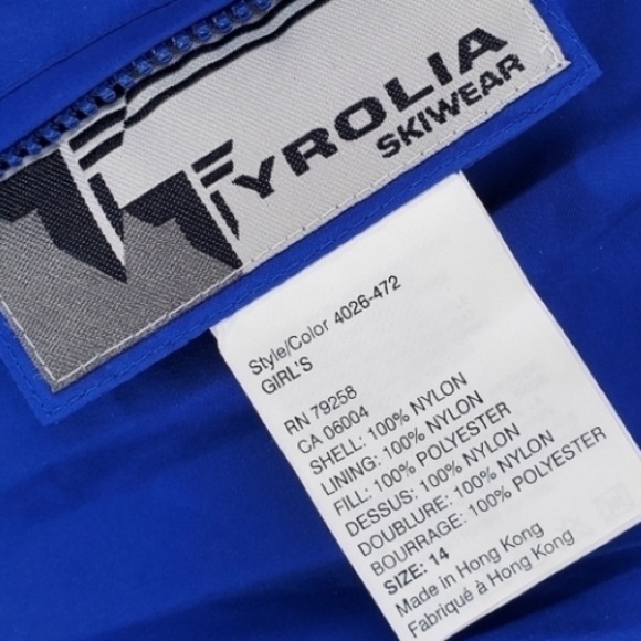 Vtg Y2K Tyrolia Ski Jacket 14Y Wmns SP Reversible Fitted Sunburst Buffalo Plaid - Picture 3 of 16